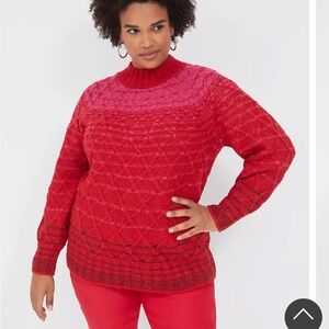 Lane Bryant Knit Crew Neck Sweater Size 18 -20